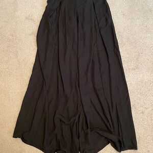 FAVLUX Elegant Black Maxi Skirt